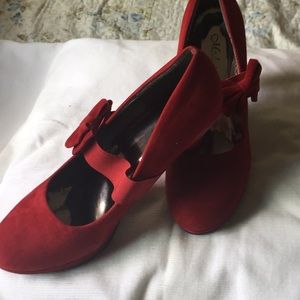 Red shoes